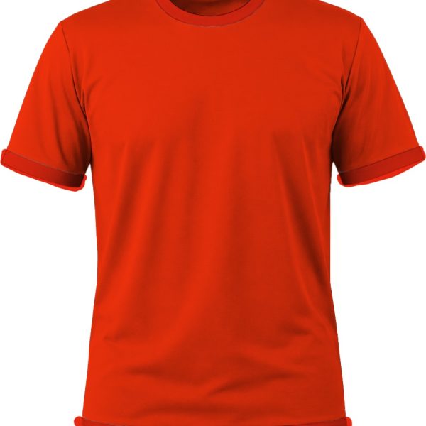 +27 Ladies Crew Neck T-shirt, Fitted Short Sleeve, Birdseye