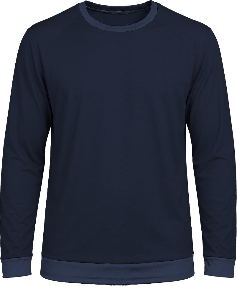 +27 Ladies Crew Neck T-shirt, Raglan Long Sleeve, Birdseye - Image 12