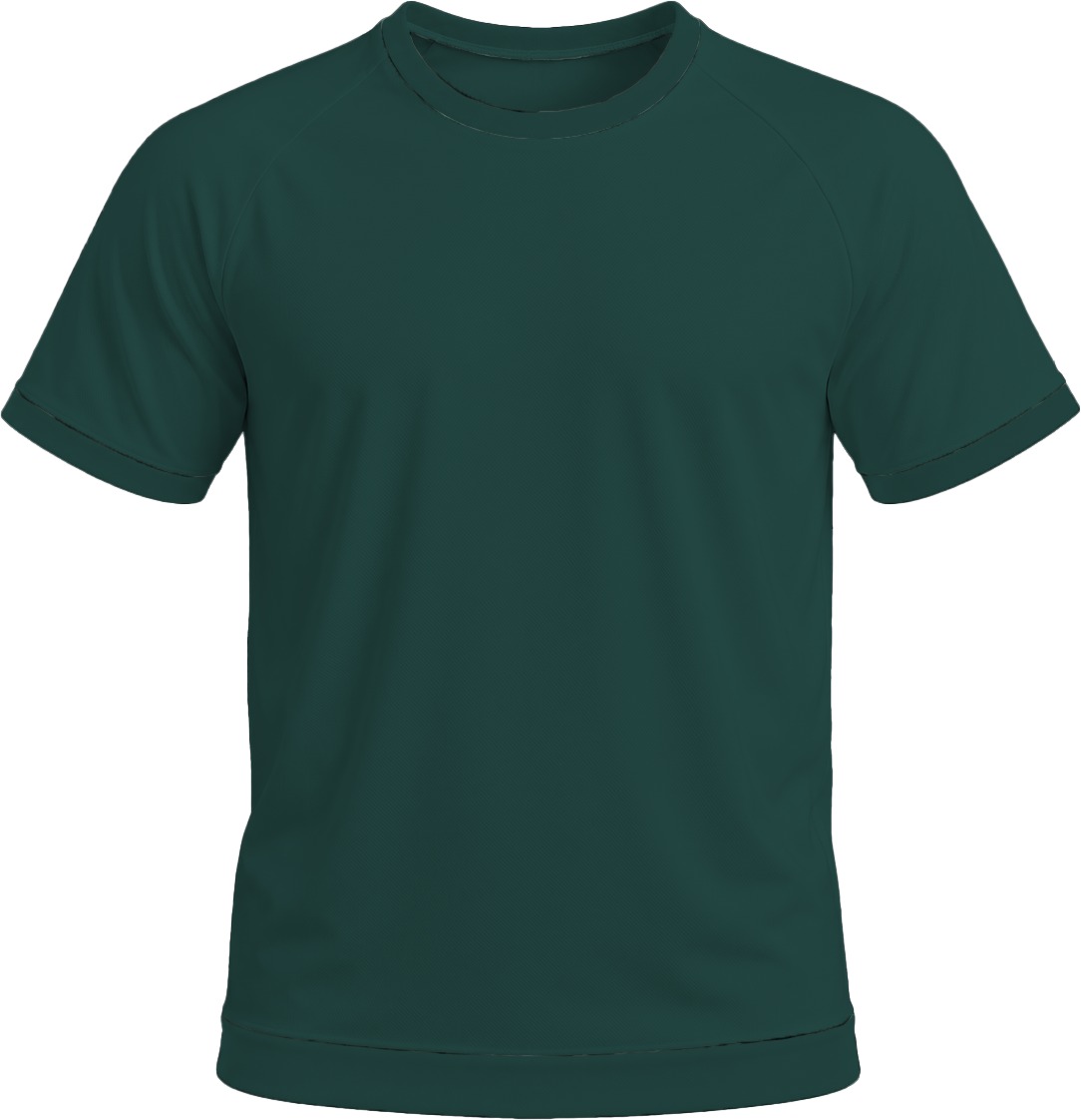 +27 Ladies Crew Neck T-shirt, Raglan Short Sleeve, Birdseye - Image 2
