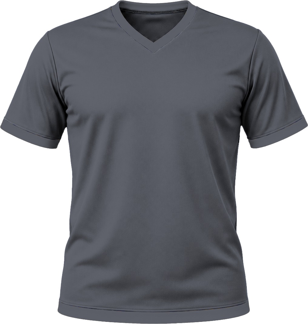 +27 Ladies V-Neck T-shirt, Fitted Short Sleeve, Birdseye - Image 15