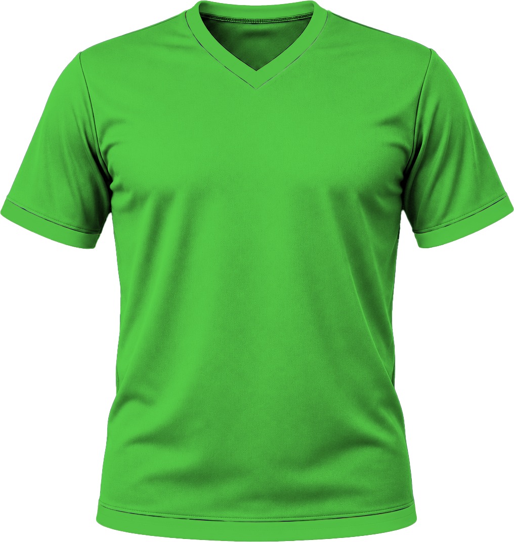 +27 Ladies V-Neck T-shirt, Fitted Short Sleeve, Birdseye - Image 9