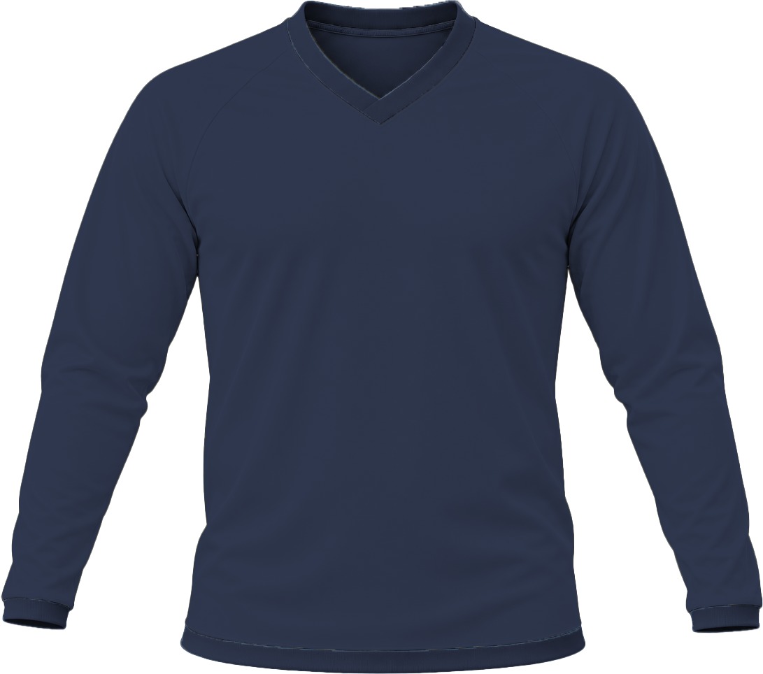 +27 Ladies V-Neck T-shirt, Raglan Long Sleeve, Reverse Birdseye - Image 14