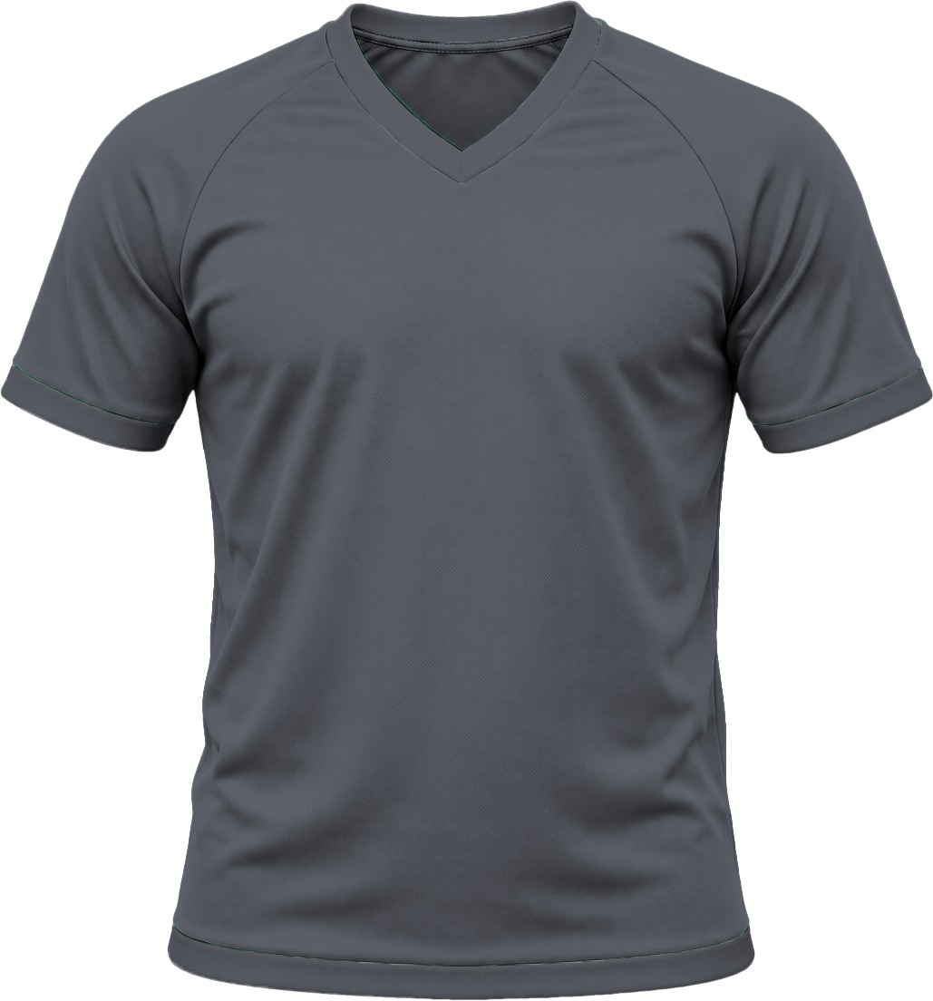 +27 Ladies V-Neck T-shirt, Raglan Short Sleeve, Birdseye - Image 15