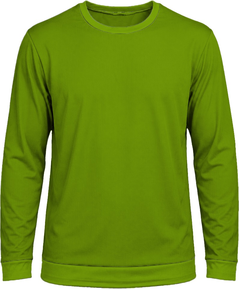 +27 Unisex Crew Neck T-shirt, Fitted Long Sleeve, Birdseye - Image 19