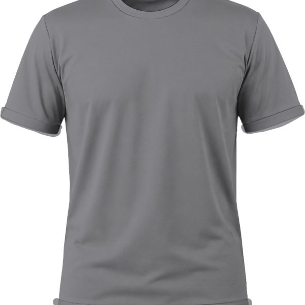 +27 Unisex Crew Neck T-shirt, Fitted Short Sleeve, Birdseye
