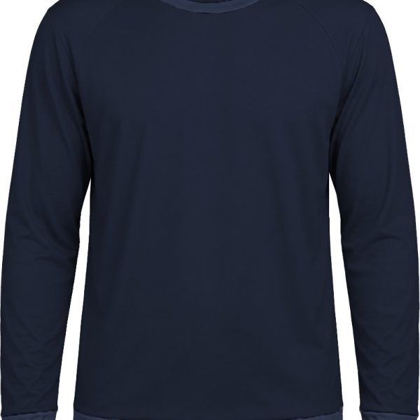 +27 Unisex Crew Neck T-shirt, Raglan Long Sleeve, Birdseye