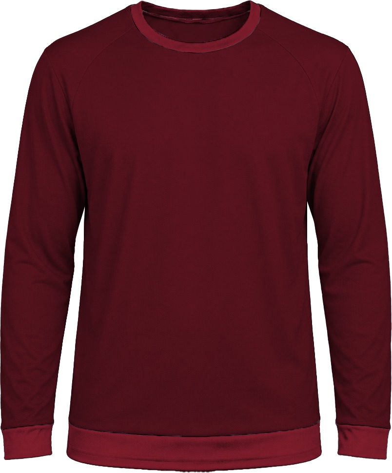 +27 Unisex Crew Neck T-shirt, Raglan Long Sleeve, Birdseye - Image 2
