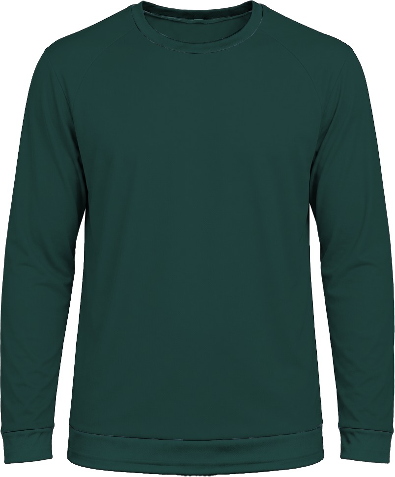 +27 Unisex Crew Neck T-shirt, Raglan Long Sleeve, Birdseye - Image 3