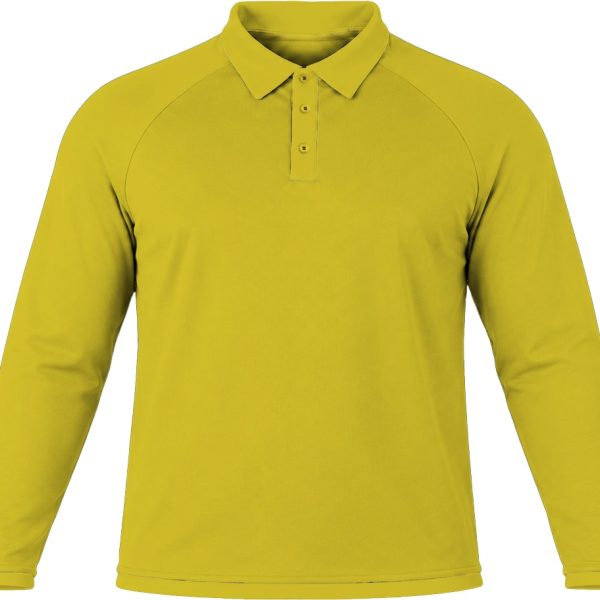 +27 Unisex Golf Shirt, Raglan Long Sleeve, Birdseye