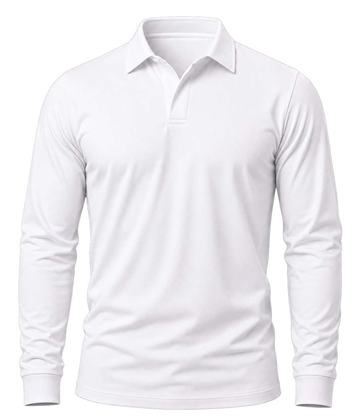 +27 Unisex Rugby Shirt, Solid Long Sleeve, Cotton Fleece - Image 2