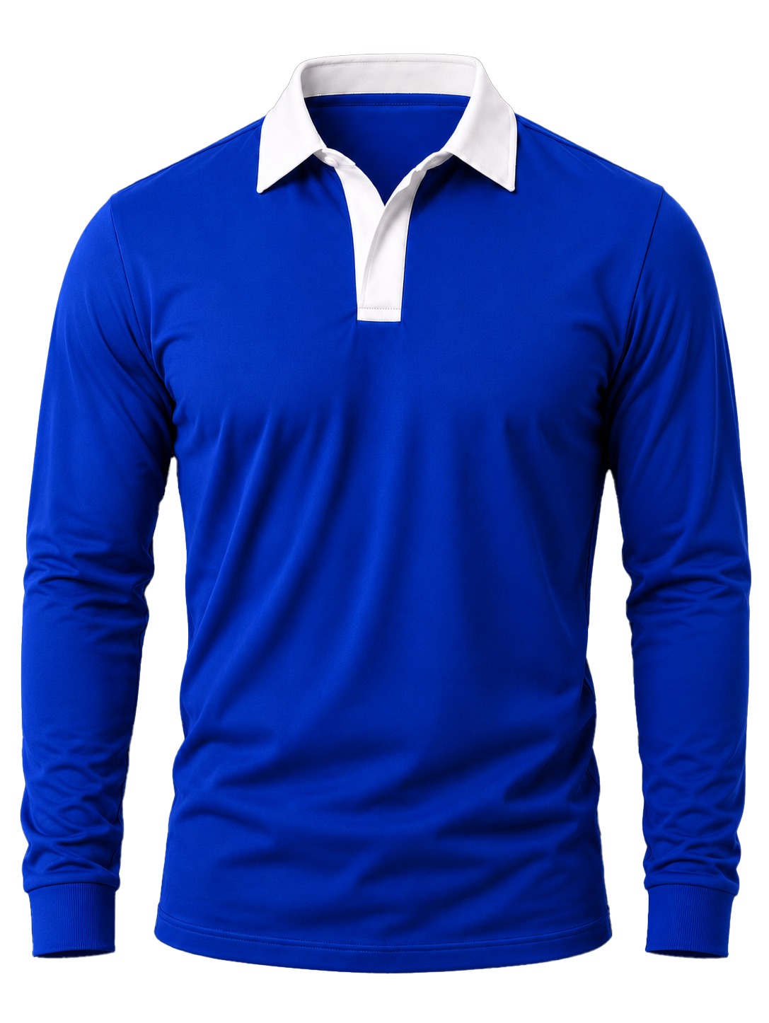 +27 Unisex Rugby Shirt, Solid Long Sleeve, Cotton Fleece - Image 5