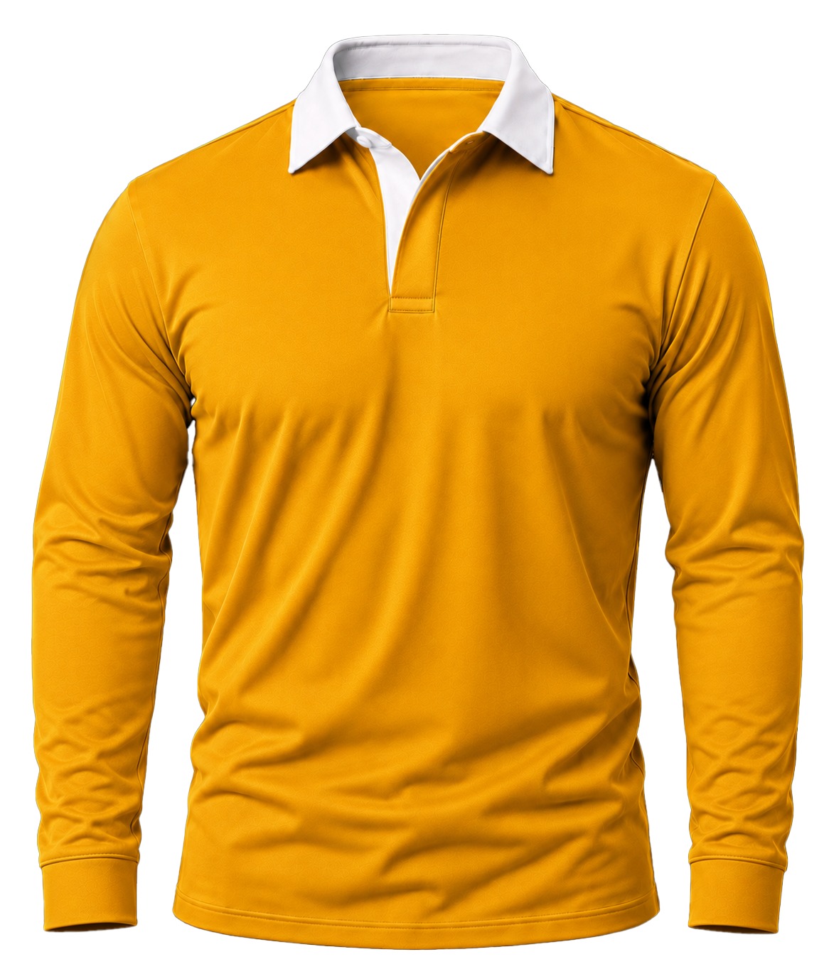 +27 Unisex Rugby Shirt, Solid Long Sleeve, Cotton Fleece - Image 7