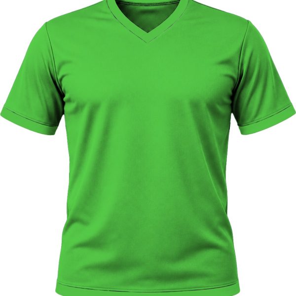 +27 Unisex V-Neck T-shirt, Fitted Short Sleeve, Birdseye