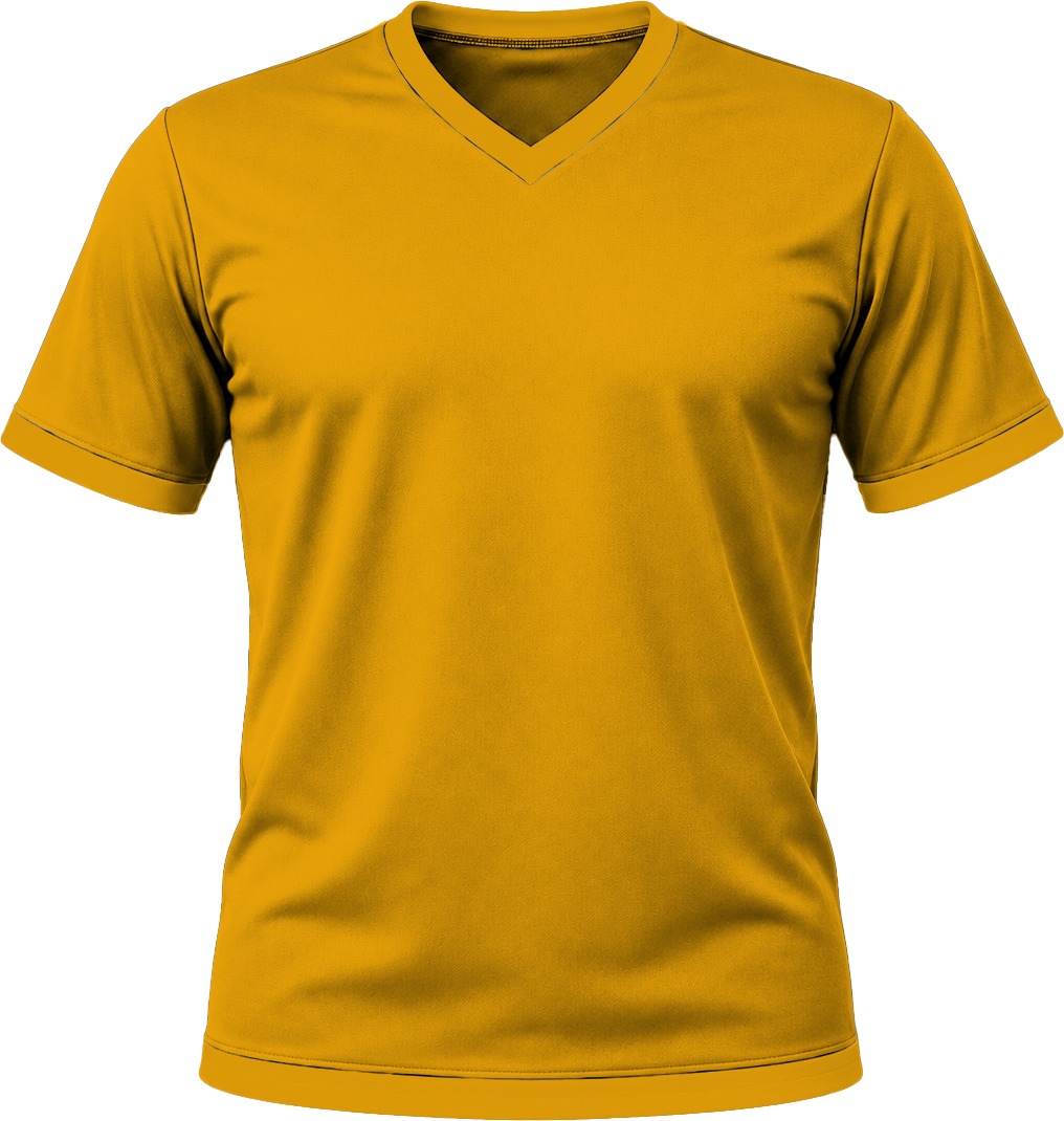 +27 Unisex V-Neck T-shirt, Fitted Short Sleeve, Birdseye - Image 18