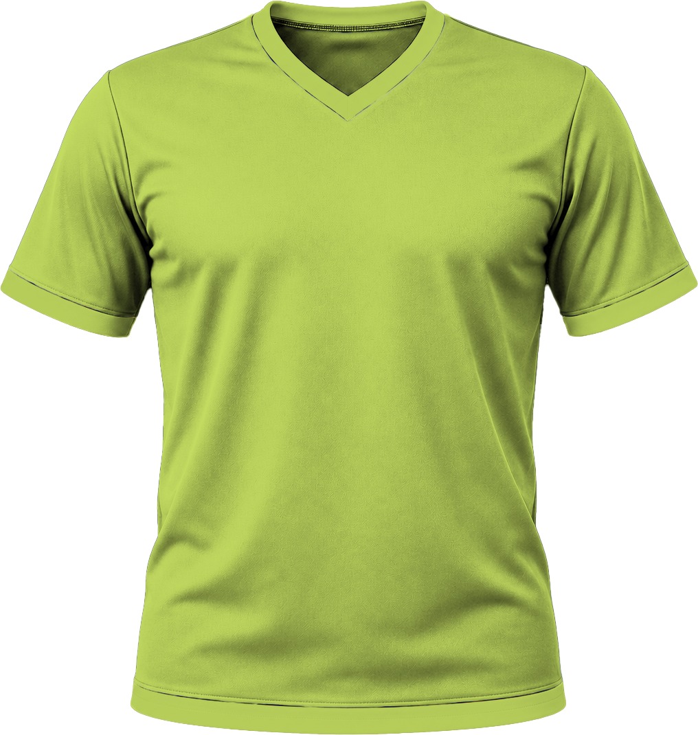 +27 Unisex V-Neck T-shirt, Fitted Short Sleeve, Birdseye - Image 8
