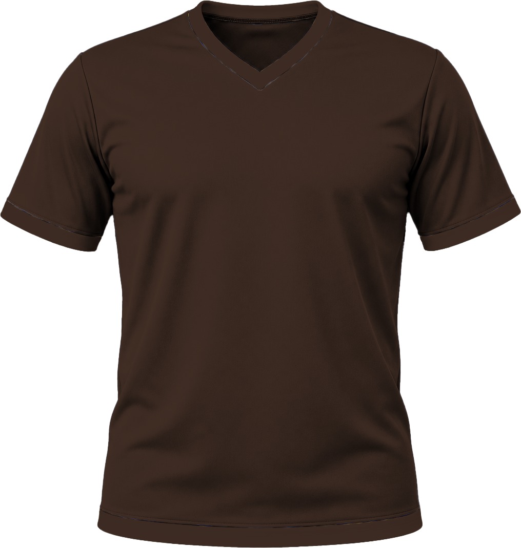 +27 Unisex V-Neck T-shirt, Fitted Short Sleeve, Reverse Birdseye - Image 13