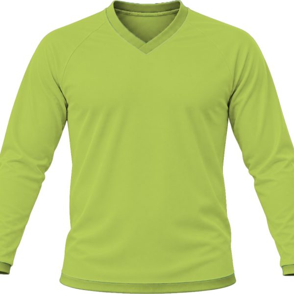 +27 Unisex V-Neck T-shirt, Raglan Long Sleeve, Birdseye