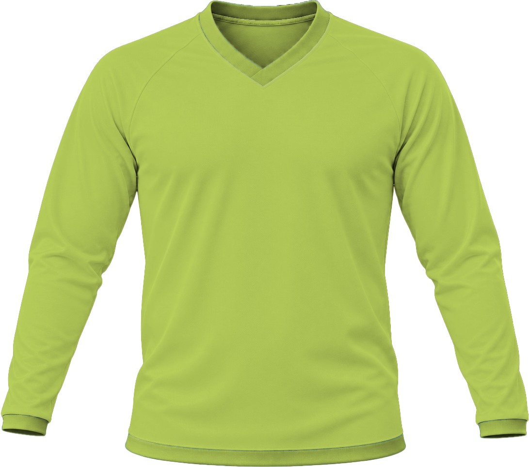 +27 Unisex V-Neck T-shirt, Raglan Long Sleeve, Birdseye