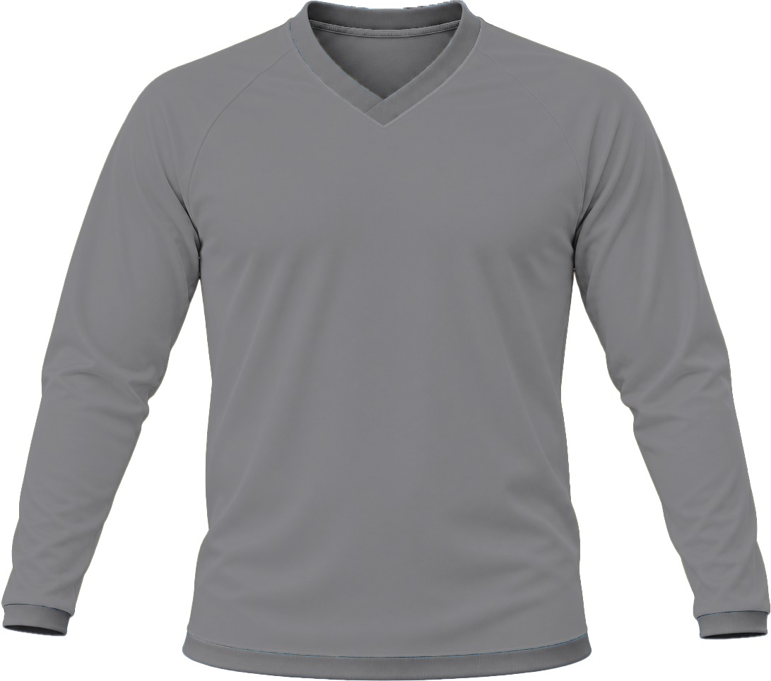+27 Unisex V-Neck T-shirt, Raglan Long Sleeve, Birdseye - Image 14