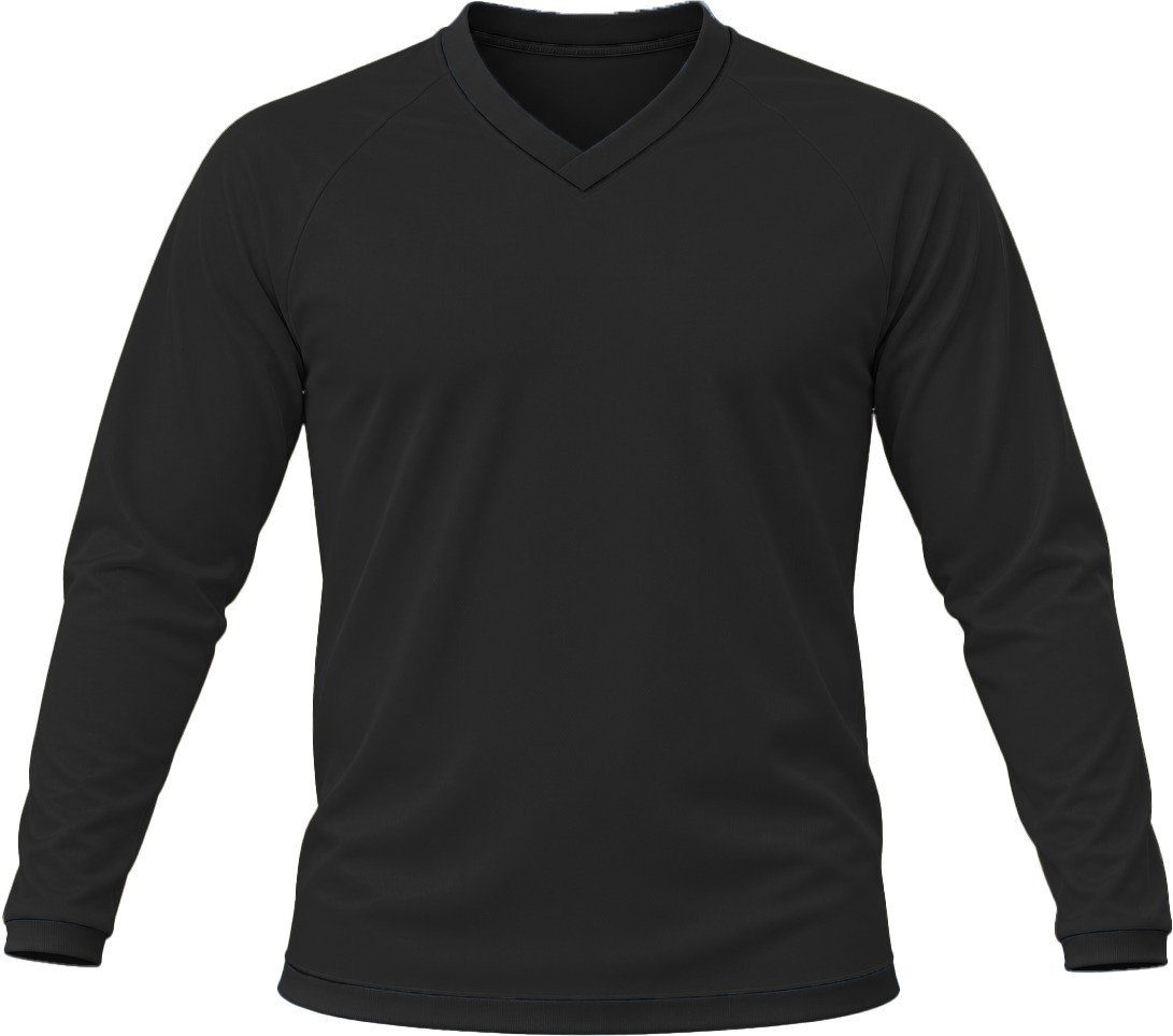+27 Unisex V-Neck T-shirt, Raglan Long Sleeve, Birdseye - Image 17