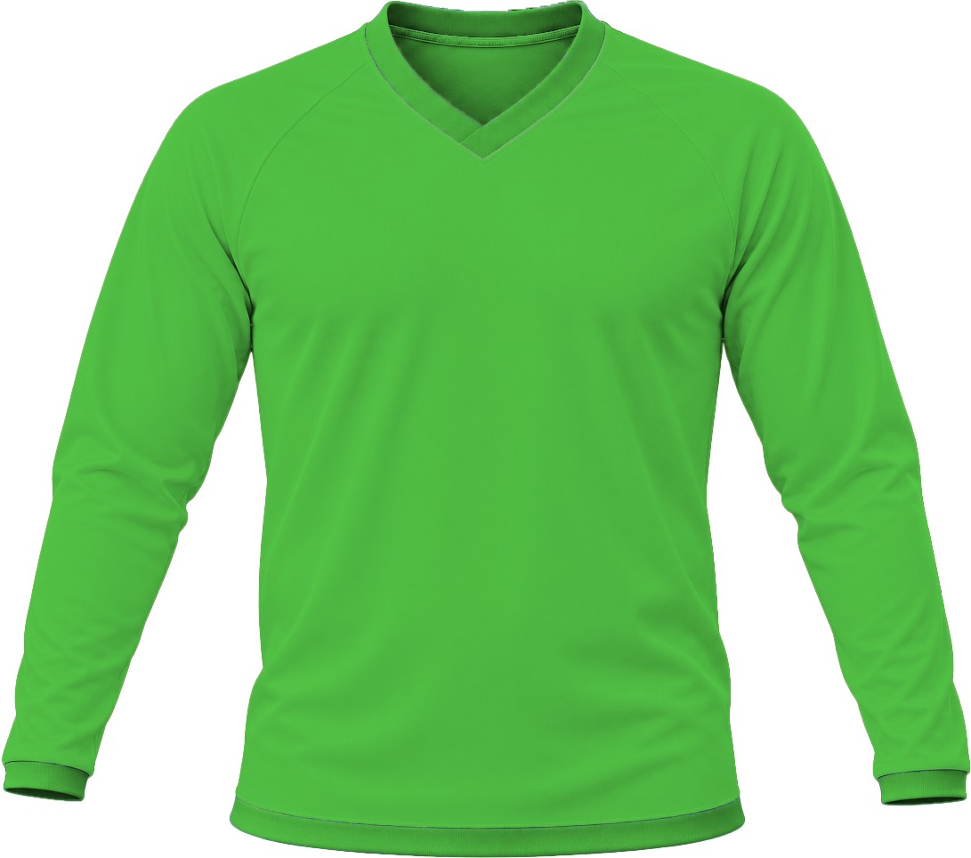 +27 Unisex V-Neck T-shirt, Raglan Long Sleeve, Birdseye - Image 2