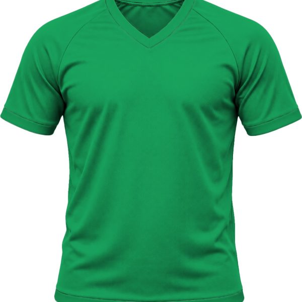 +27 Unisex V-Neck T-shirt, Raglan Short Sleeve, Birdseye