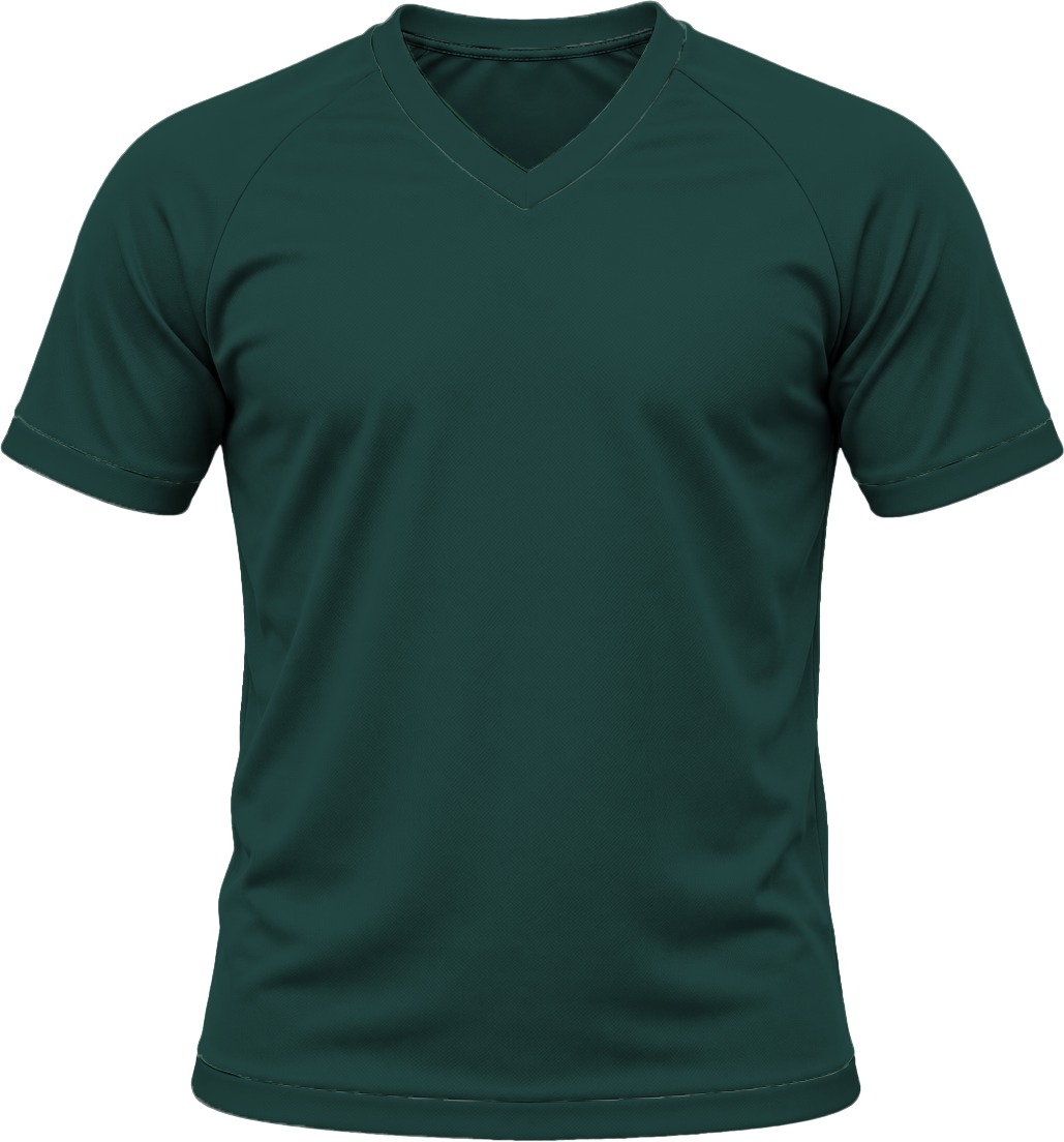 +27 Unisex V-Neck T-shirt, Raglan Short Sleeve, Birdseye - Image 3