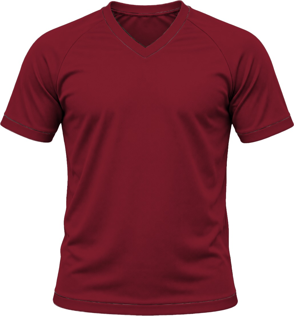 +27 Unisex V-Neck T-shirt, Raglan Short Sleeve, Birdseye - Image 5
