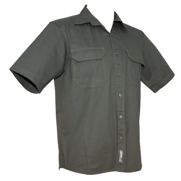 Men's Short Sleeve Twill Shirt