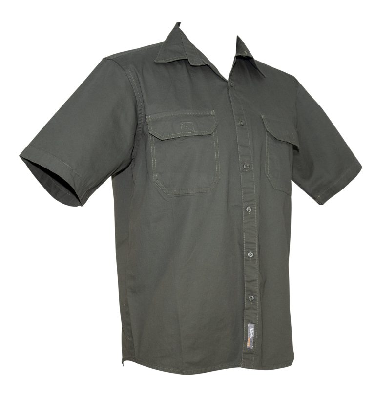 Men's Short Sleeve Twill Shirt