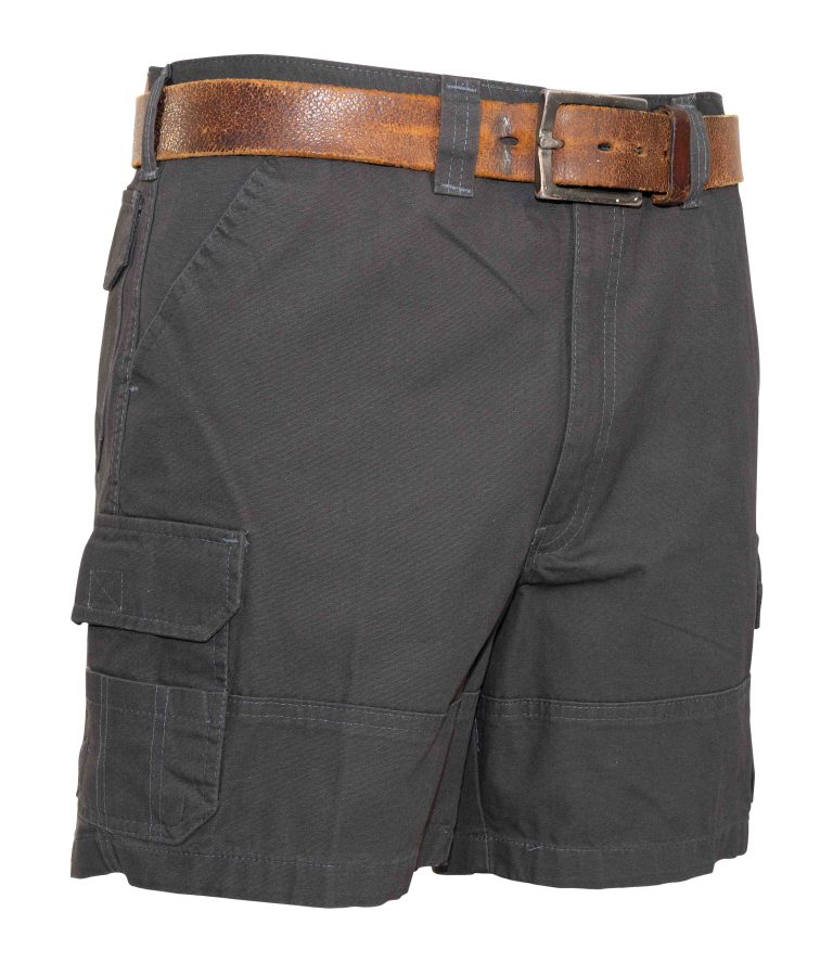 Men's Constructed Waistband Canvas Mountain Shorts