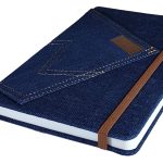 A5 Cora Denim Notebook with Pocket