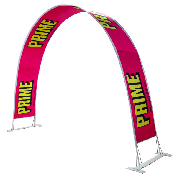 Arch Display Double Sided Block Out