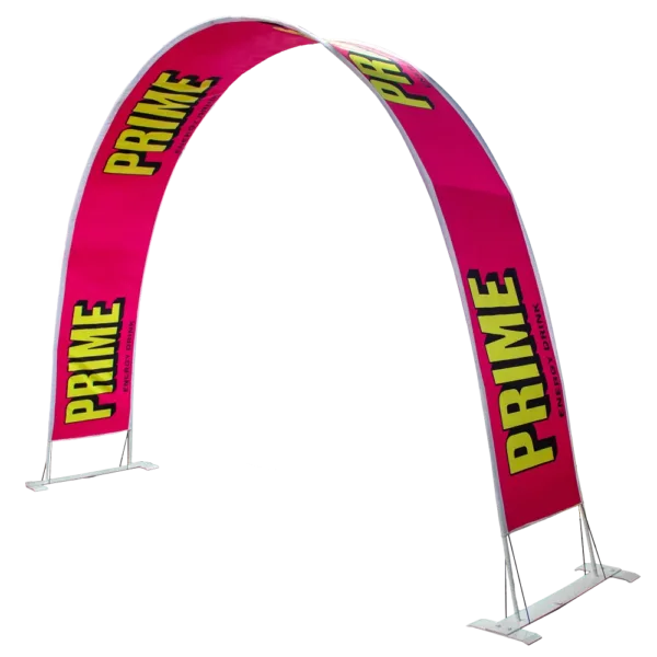 Arch Display Double Sided Block Out