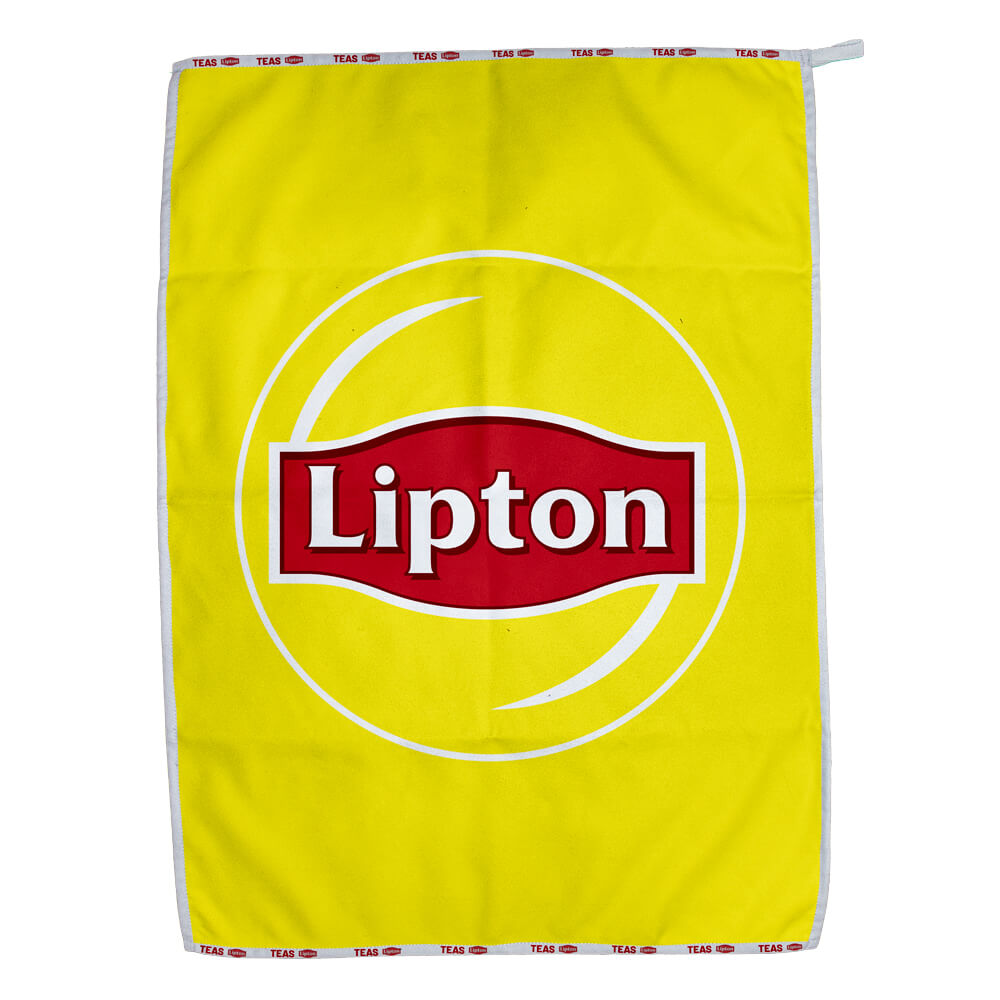 Loerie Quick Drying Hand Towel S/S Print Binded With Personalised Branded Petersham Webbing - Image 2