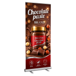 B.YOND LITHO Econo Pull Up Banner (Single Sided Silver) 850 x 2000mm