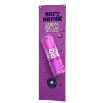 B.YOND LITHO Hanging Banner (Single Sided Silver) 1100 x 3000mm