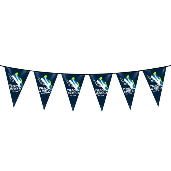 B.YOND LITHO Pennants Triangular (Single Sided White) 200 x 300mm