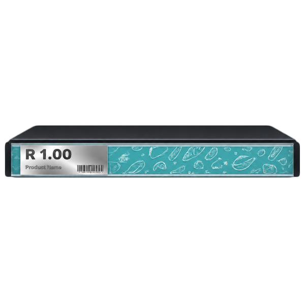 B.YOND LITHO Shelf Strips (Single Sided Silver) 1100 x 32mm