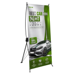 B.YOND LITHO X-Frame Banner (Single Sided Silver) 800 x 1800mm