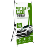 B.YOND LITHO X-Frame Banner (Single Sided White) 600 x 1600mm