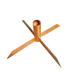 1 Pole Base Only for Indoor Poles(Gold)