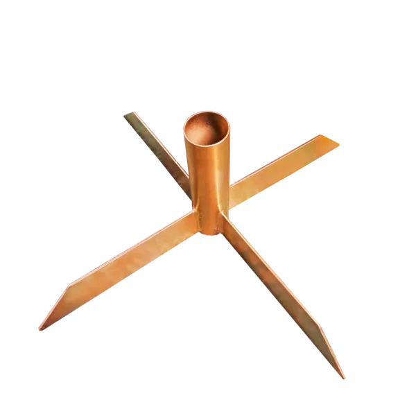 1 Pole Base Only for Indoor Poles(Gold)