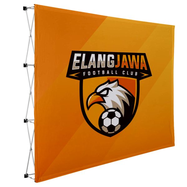 Bannerwall 3 x 3m, Supplied Complete