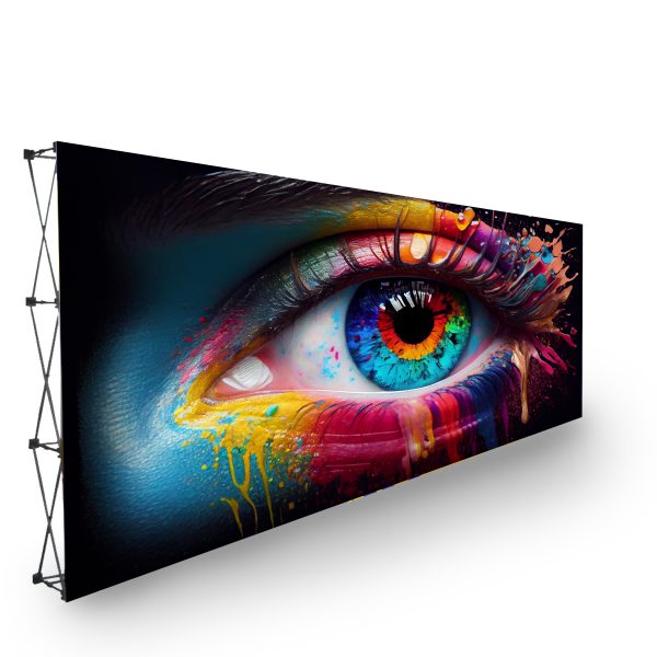 ResiliencePRO Bannerwall 6 x 2.25m, Print Only.