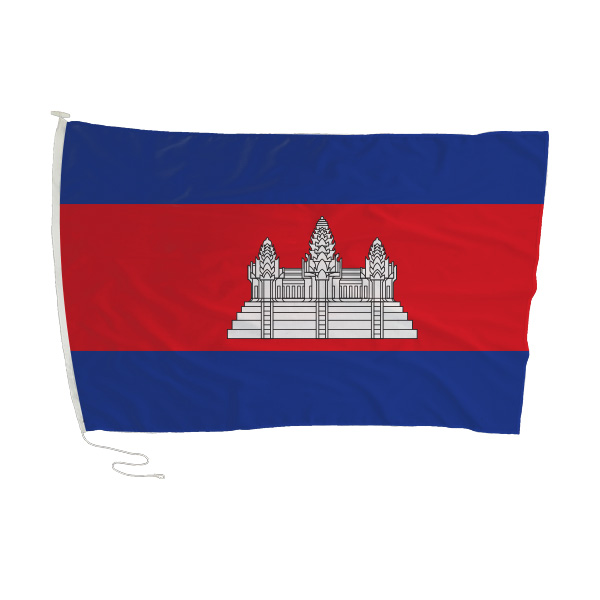 Cambodia Flag 180 x 120cm