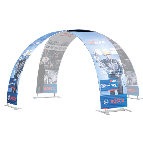 Dome Arch Single Sided Ultrasheen