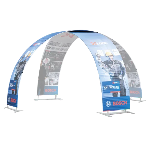 Dome Arch Single Sided Ultrasheen