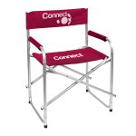 Directors Chair, Aluminium, Back Rest, Arm Rest, Seat