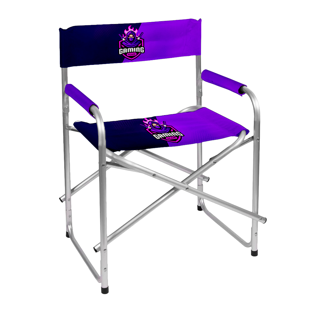 Directors Chair, Aluminium, Back Rest, Arm Rest, Seat - Image 2